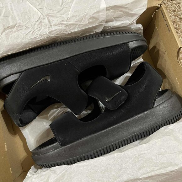 Nike Women’s Calm Strap Sandals Shoes Black FJ6043-001, Size 10 (New in Box) - Picture 4 of 16